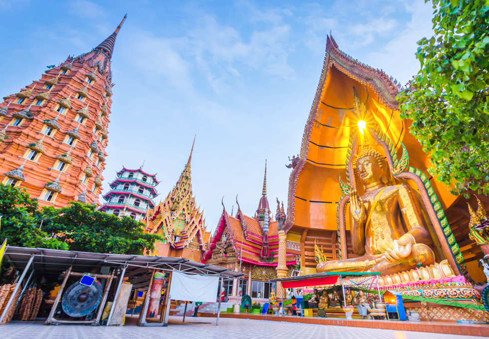 Du lịch Thái Lan 5sao mới Bangkok – Pattaya – Kanchanaburi – chợ nổi Damnoen Saduak – Thác 7 tầng Erawan – cầu sông Kwai – Đường ray tử thần 5ngày 4đêm.
