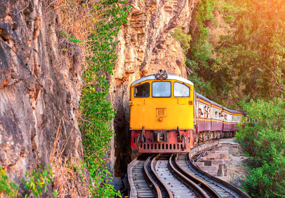 Du lịch Thái Lan 5sao mới Bangkok – Pattaya – Kanchanaburi – chợ nổi Damnoen Saduak – Thác 7 tầng Erawan – cầu sông Kwai – Đường ray tử thần 5ngày 4đêm.